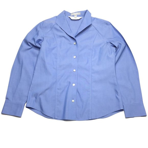 Foxcroft Non Iron‎ Fitted Button Shirt - Picture 1 of 4